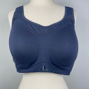 Adidas TLRD Impact Training High Support Sports Bra XL D-DD Navy Blue
